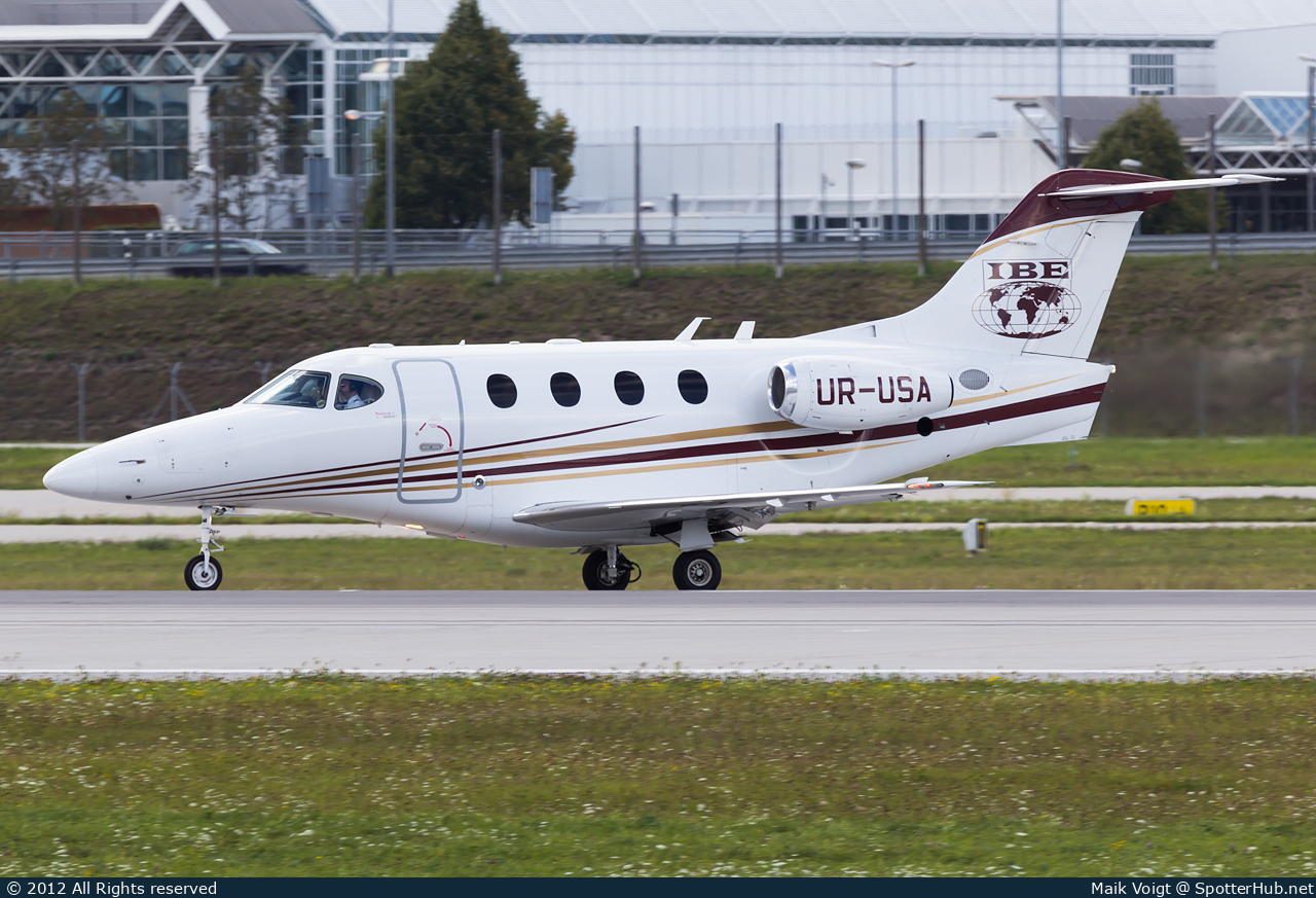 Photo of UR-USA - Hawker Beechcraft 390 Premier IA operated by Business Aviation Centre