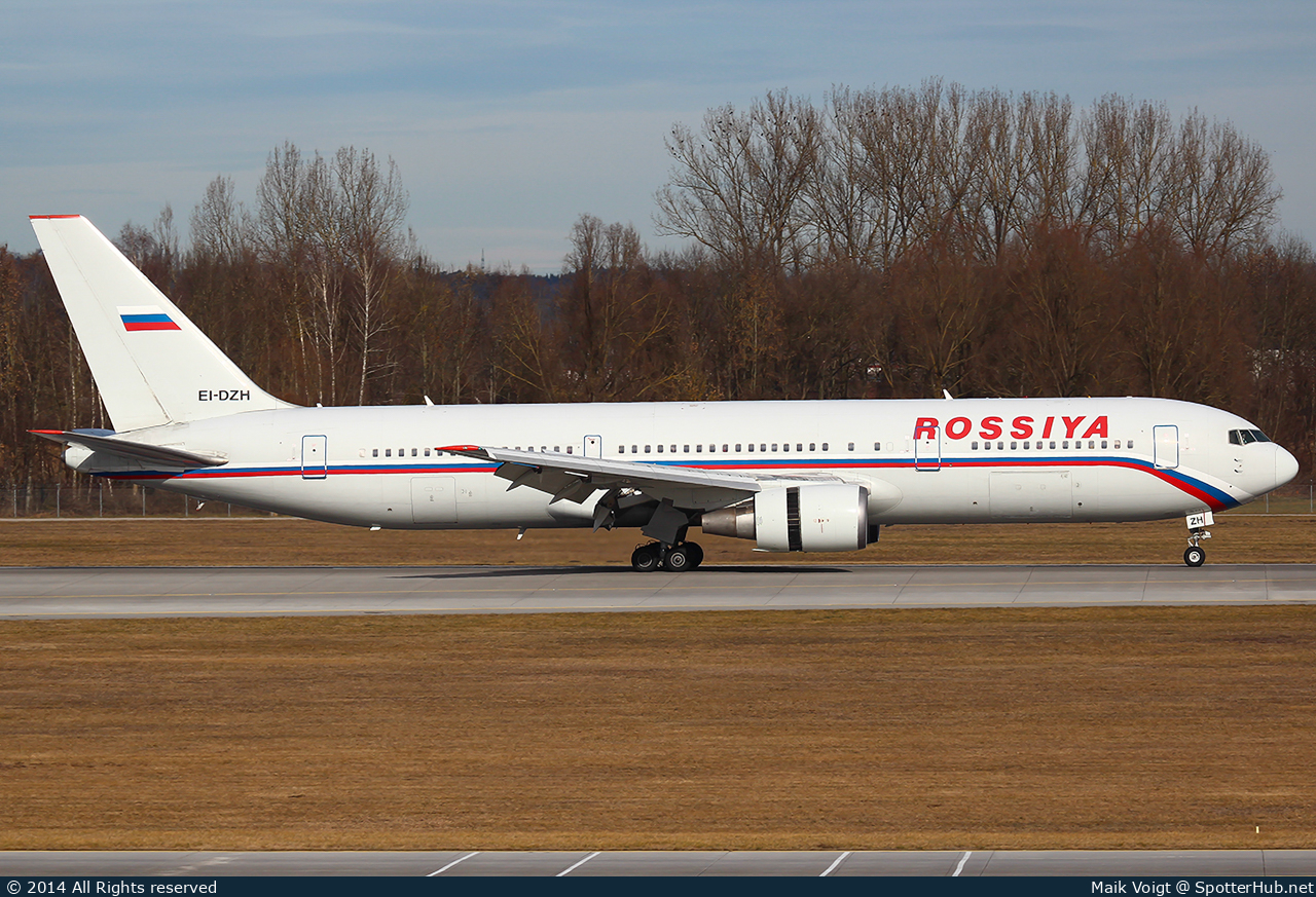 Photo of EI-DZH - Boeing 767-3Q8(ER) operated by Rossiya Airlines