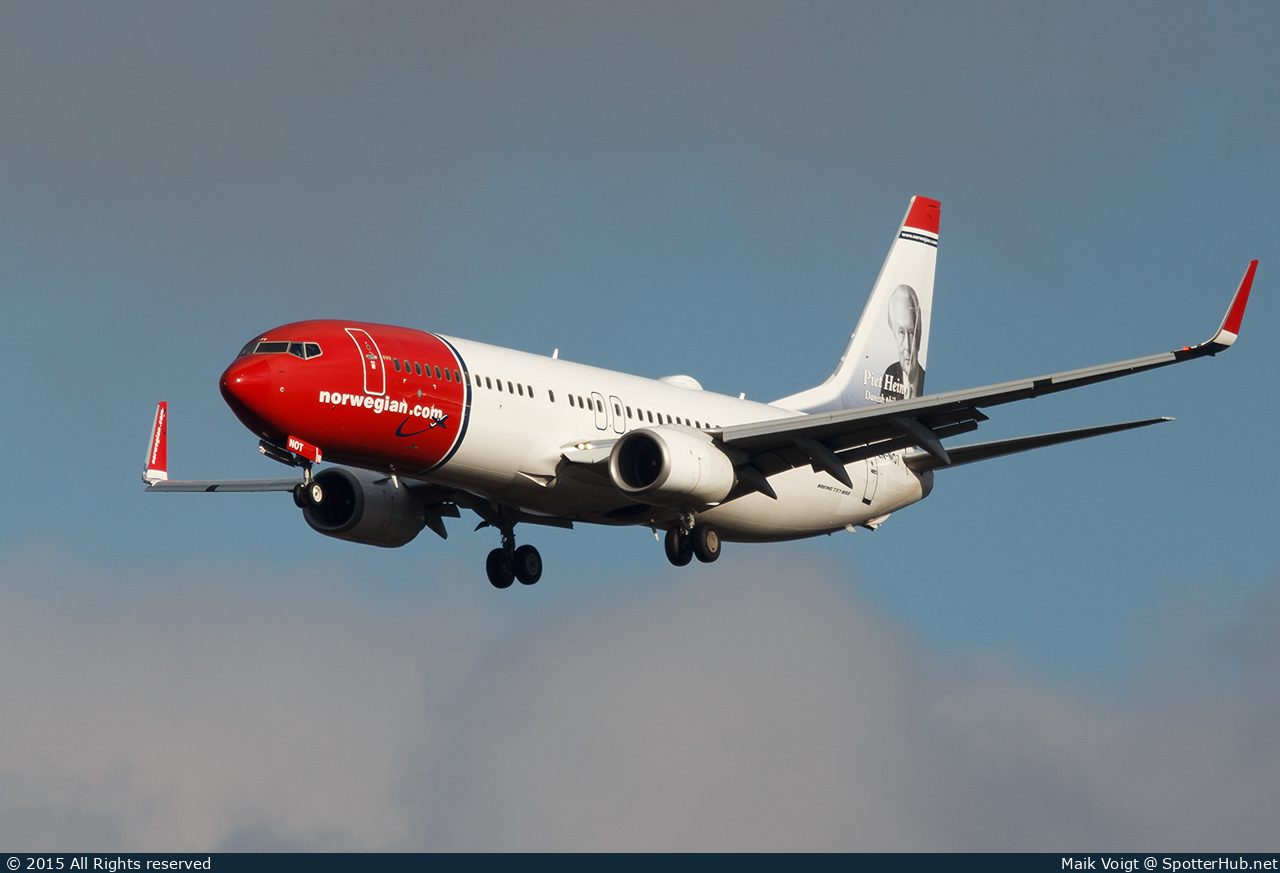 Photo of LN-NOT - Boeing 737-8JP operated by Norwegian Air Shuttle