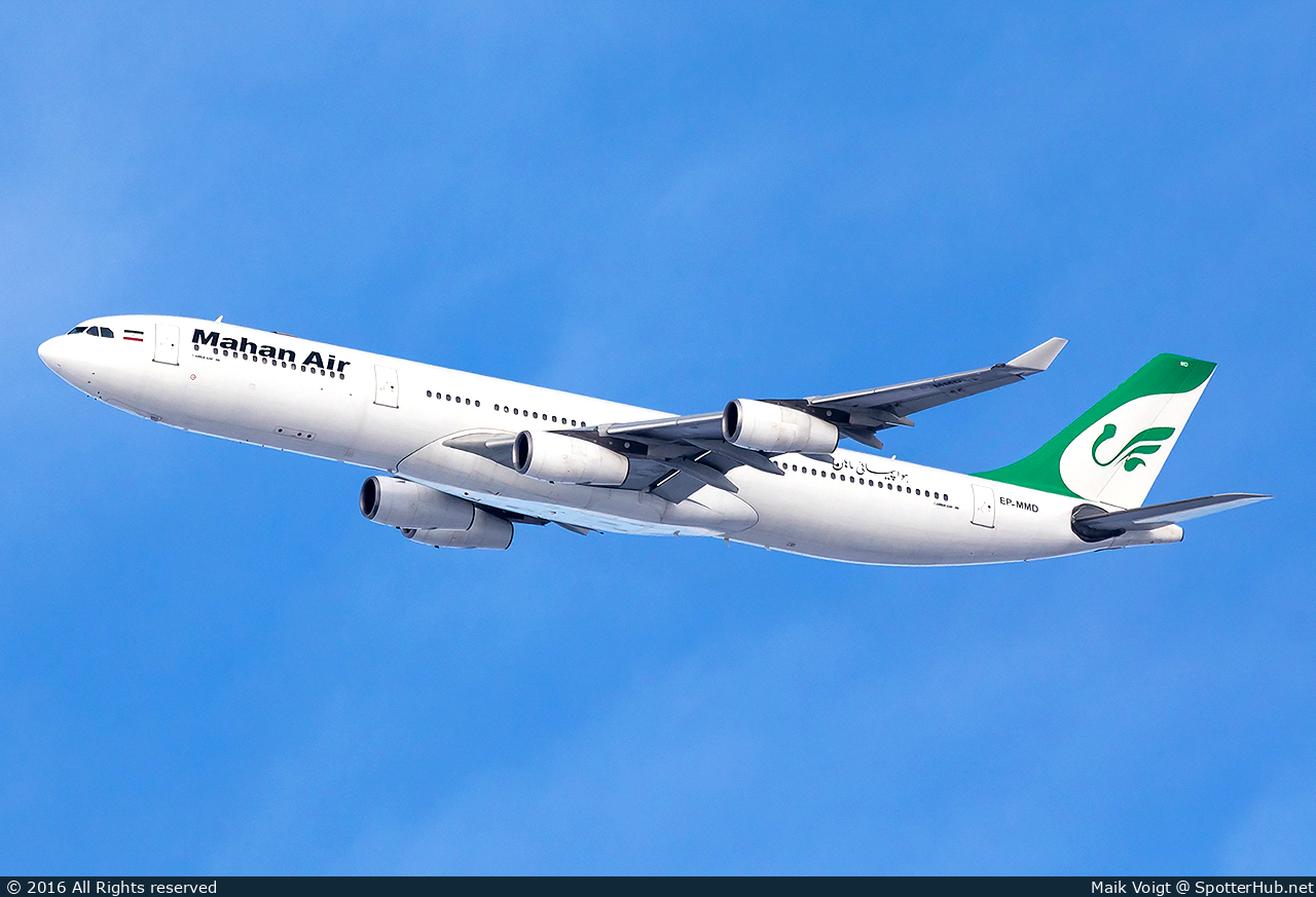 Photo of EP-MMD - Airbus A340-313 operated by Mahan Air