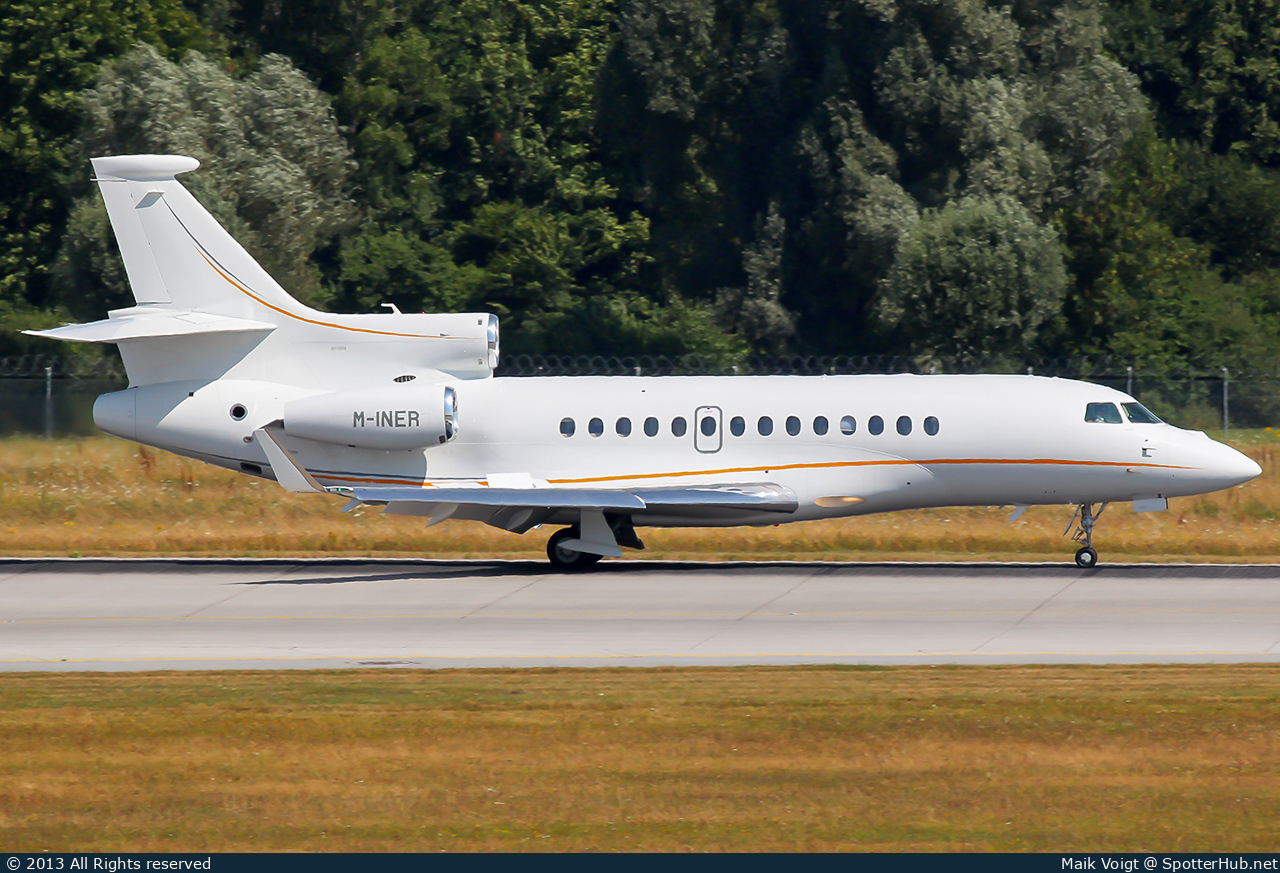 Photo of M-INER - Dassault Falcon 7X operated by Private