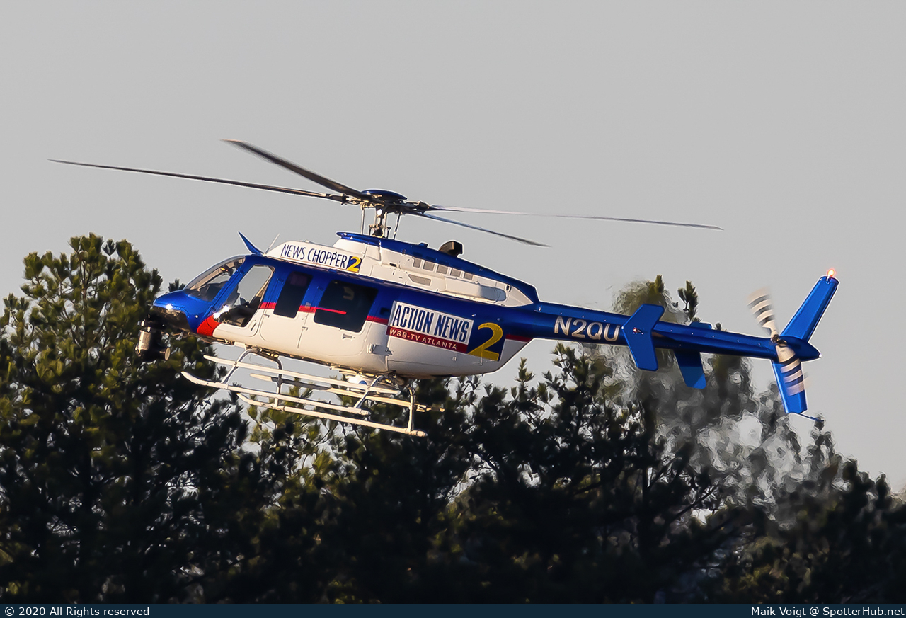 Photo of N2QU - Bell 407 operated by WSB-TV News (opb Air Sansone)