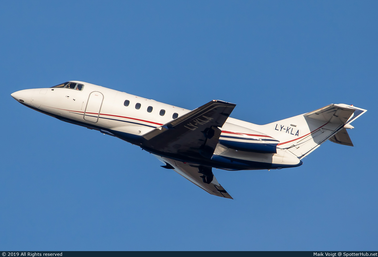 Photo of LY-KLA - Hawker Beechcraft 800XP operated by KlasJet