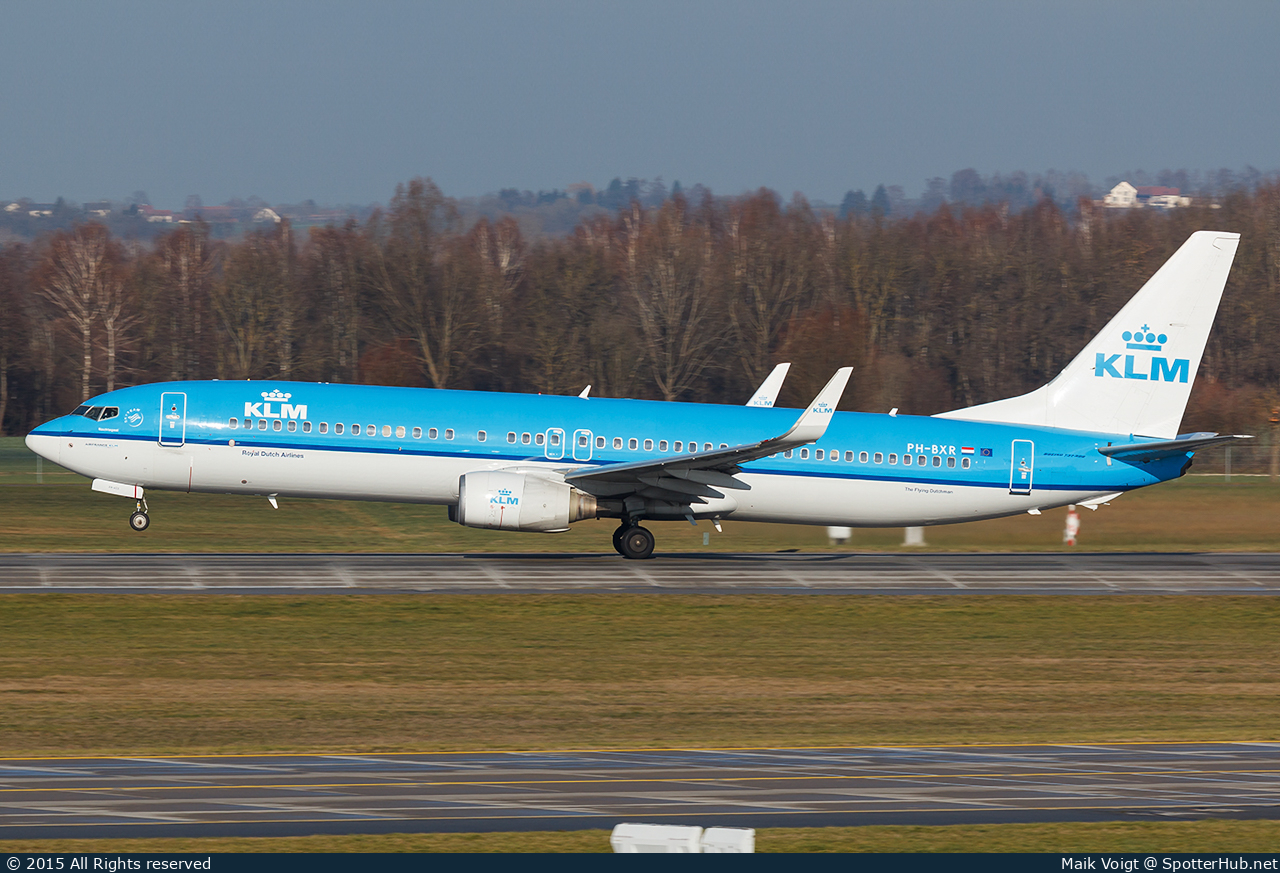 Photo of PH-BXR - Boeing 737-9K2 operated by KLM Royal Dutch Airlines