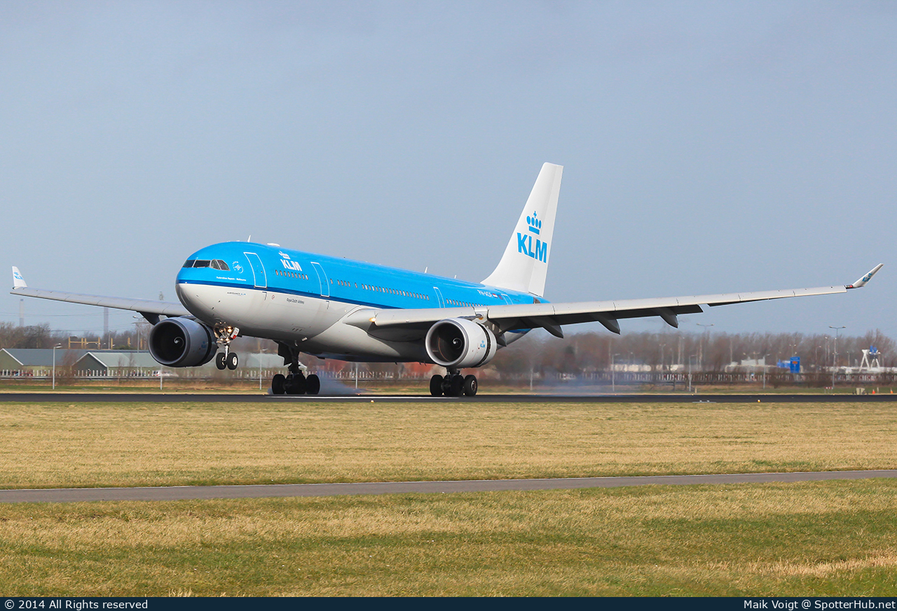 Photo of PH-AOF - Airbus A330-203 operated by KLM Royal Dutch Airlines