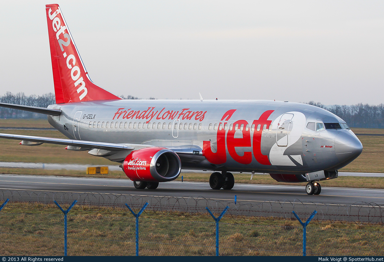 Photo of G-CELX - Boeing 737-377(BDQC) operated by Jet2