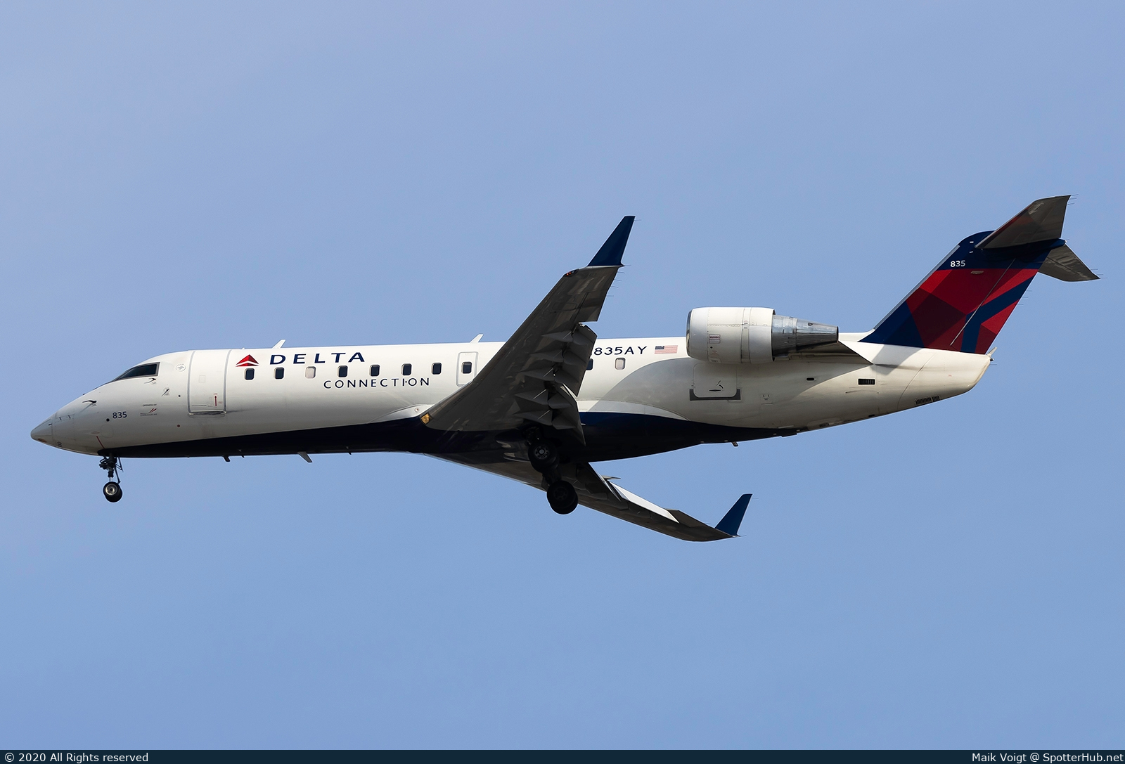 Photo of N835AY - Bombardier CRJ-200LR operated by Delta Connection (opb Endeavor Air)