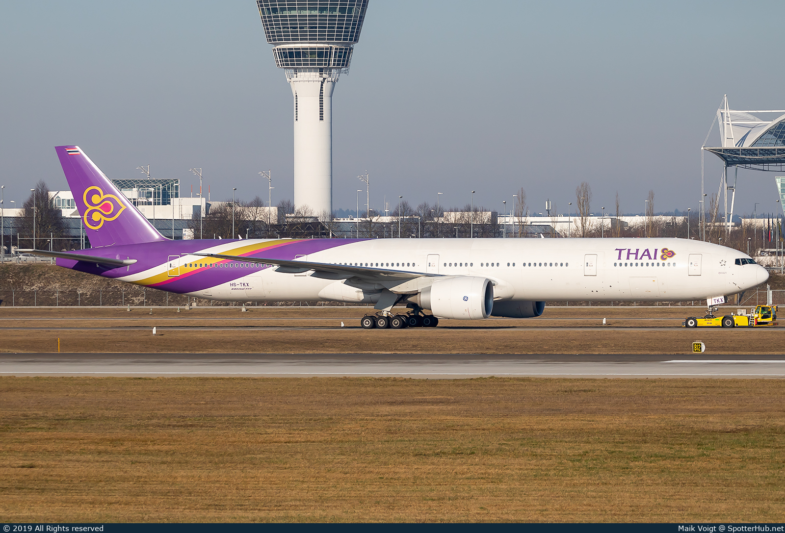 Photo of HS-TKX - Boeing 777-3D7(ER) operated by Thai Airways International