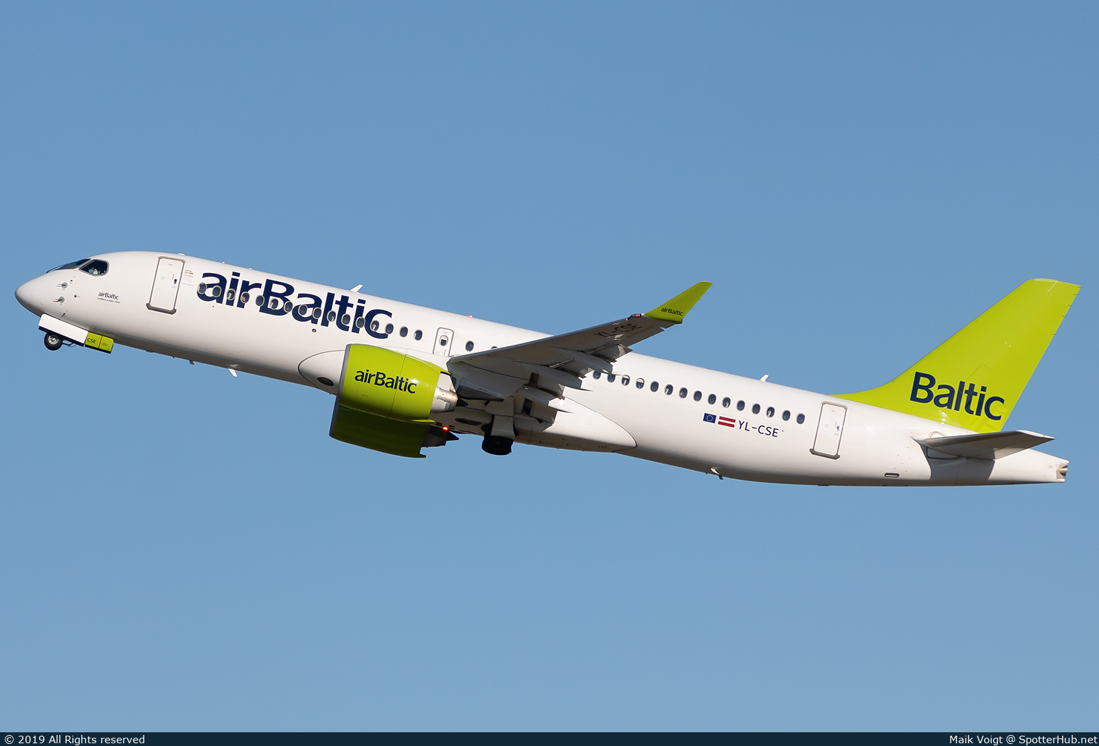 Photo of YL-CSE - Airbus A220-300 operated by airBaltic