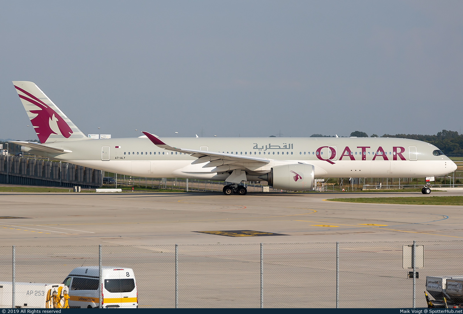 Photo of A7-ALY - Airbus A350-941 operated by Qatar Airways