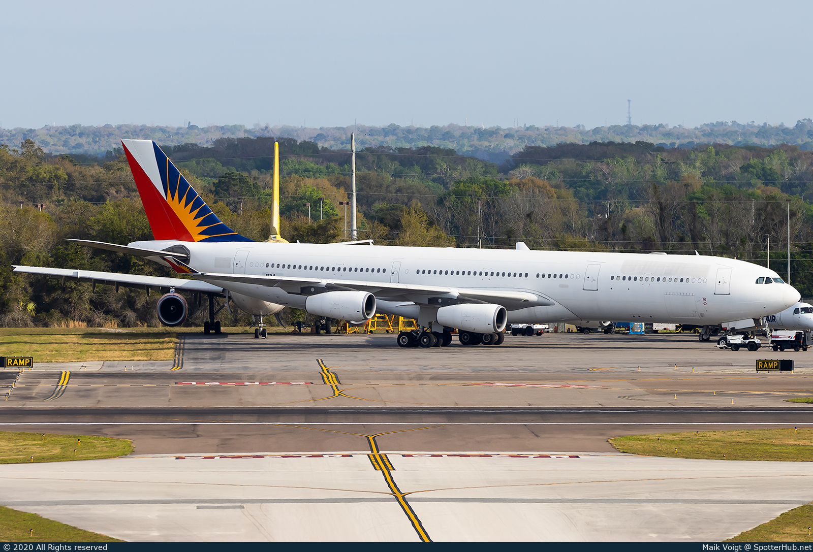 Photo of N474JS - Airbus A340-313 operated by 80C2 Partners