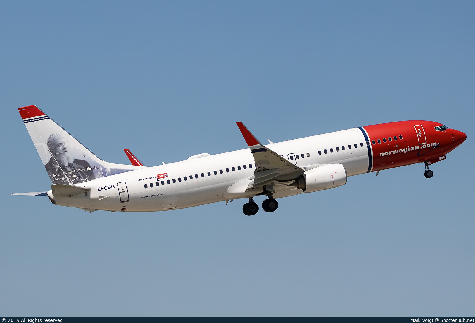 Photo of EI-GBG - Boeing 737-8JP operated by Norwegian Air International