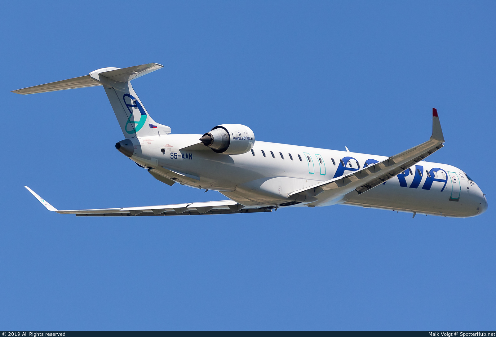 Photo of S5-AAN - Bombardier CRJ-900LR operated by Adria Airways