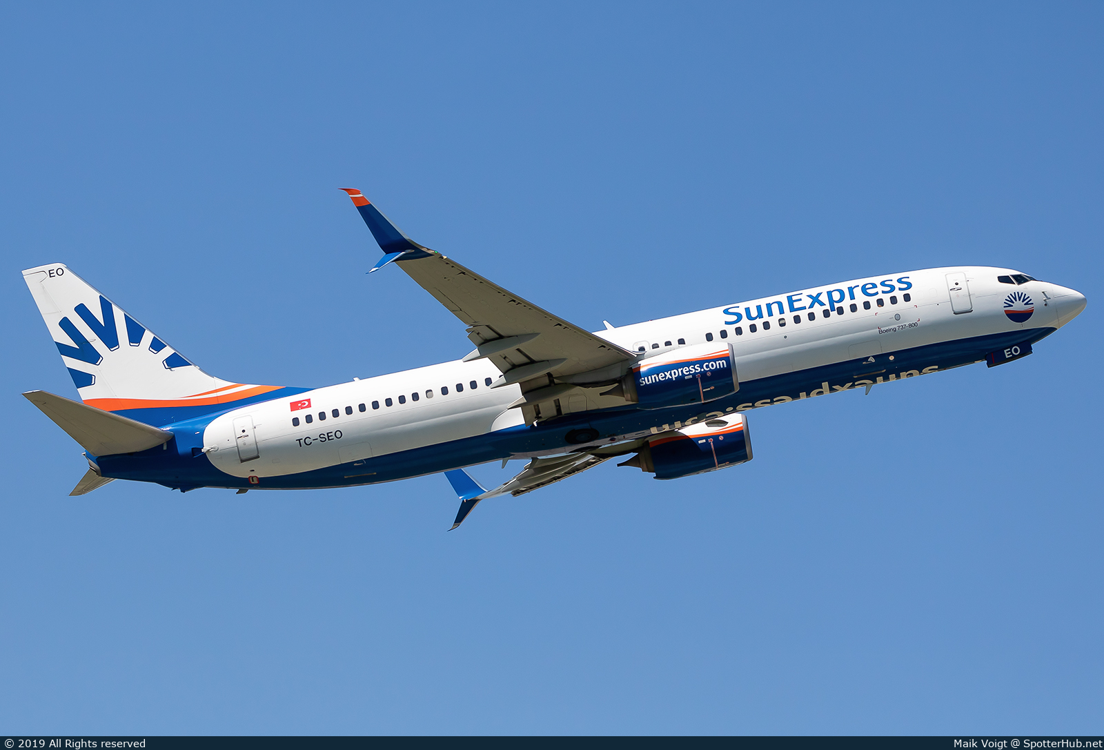 Photo of TC-SEO - Boeing 737-8HC operated by SunExpress