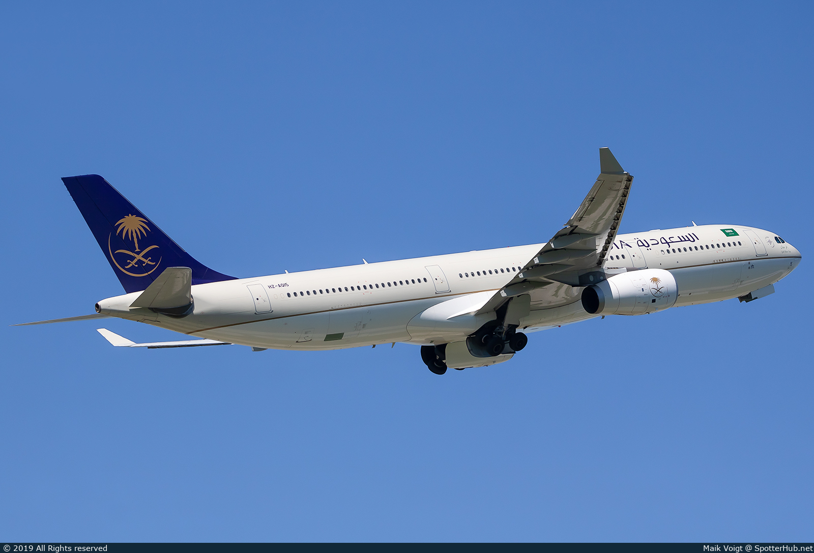 Photo of HZ-AQ15 - Airbus A330-343 operated by Saudia