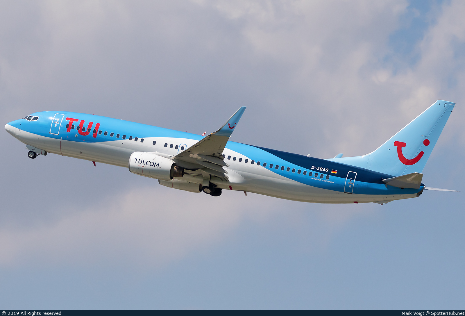 Photo of D-ABAG - Boeing 737-86J operated by TUIfly