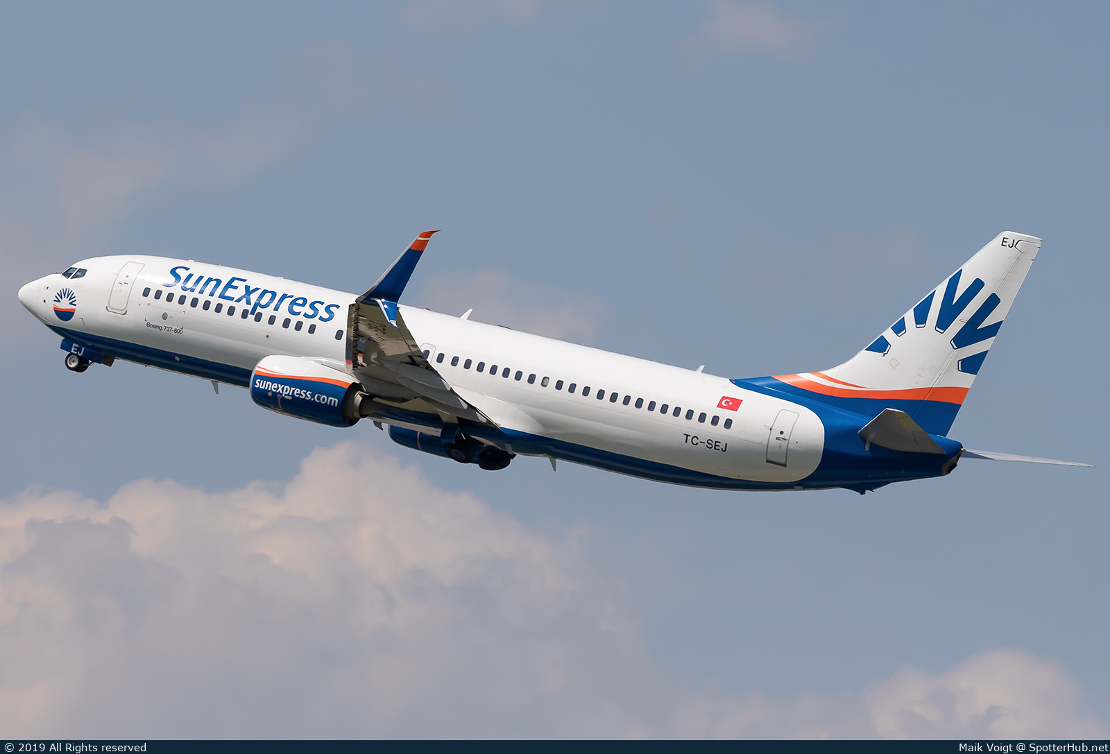Photo of TC-SEJ - Boeing 737-8HC operated by SunExpress