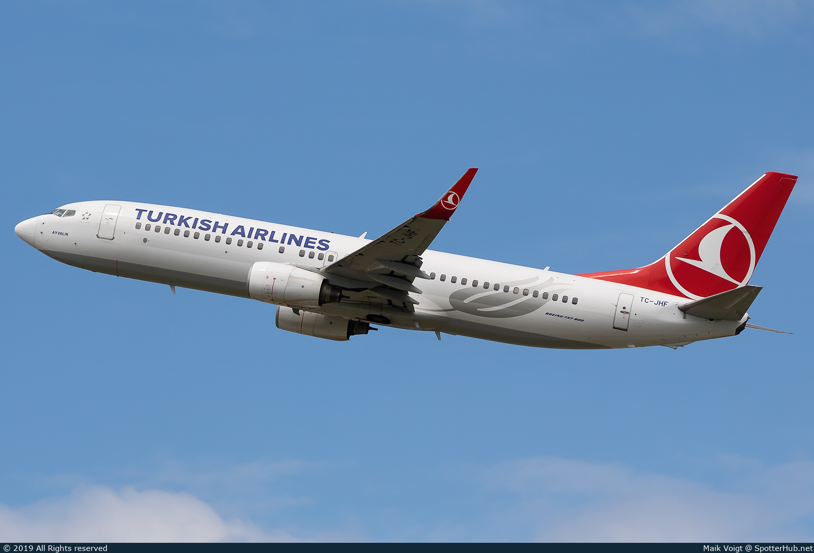Photo of TC-JHF - Boeing 737-8F2 operated by Turkish Airlines