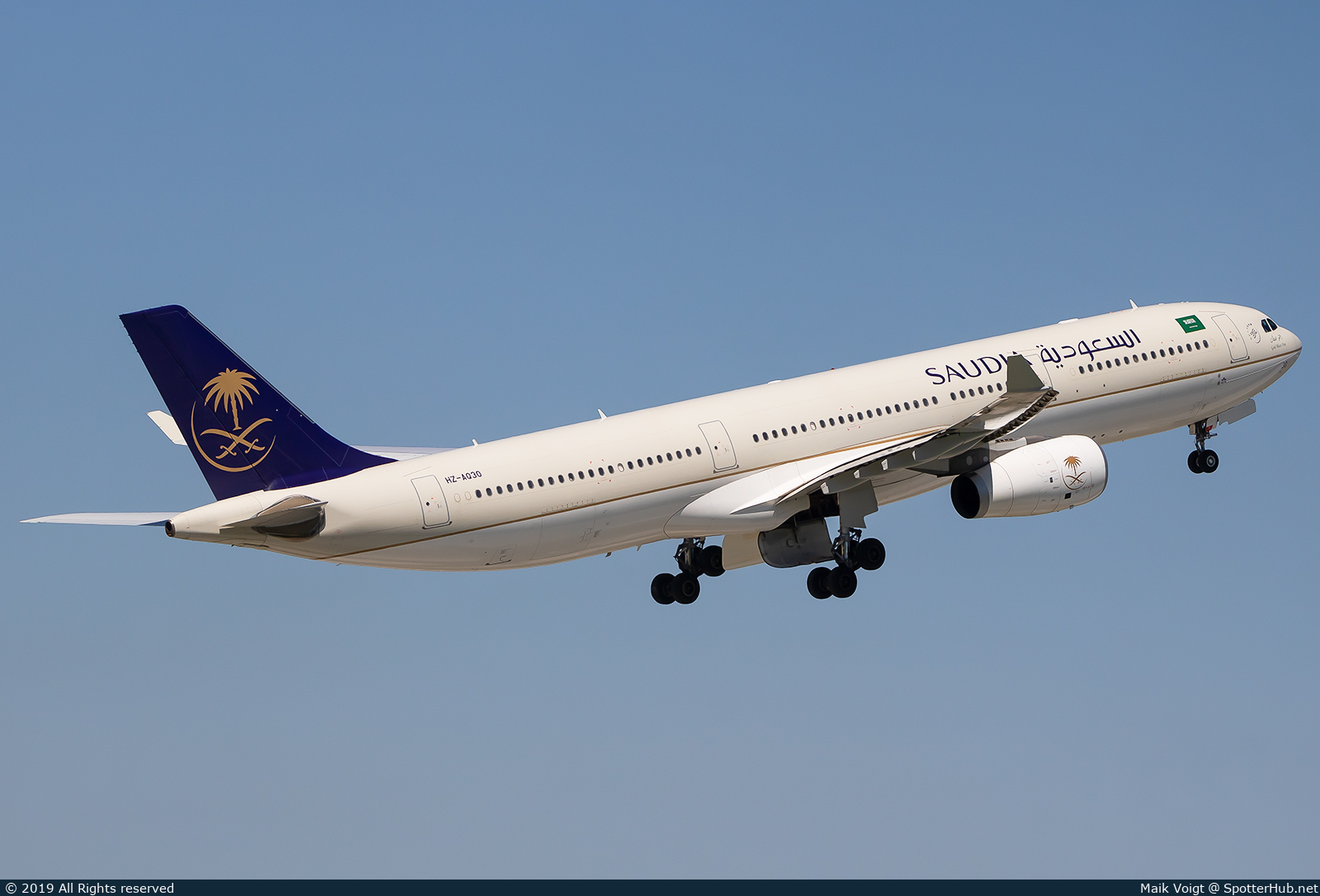 Photo of HZ-AQ30 - Airbus A330-343 operated by Saudia