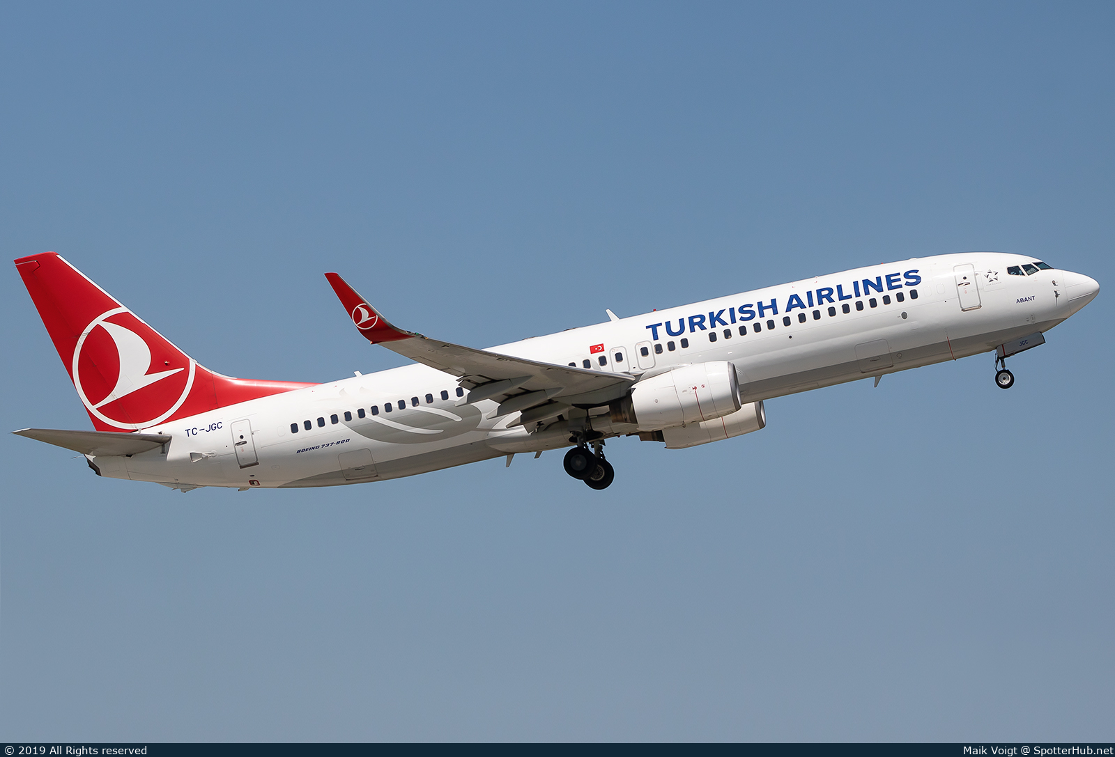 Photo of TC-JGC - Boeing 737-8F2 operated by Turkish Airlines