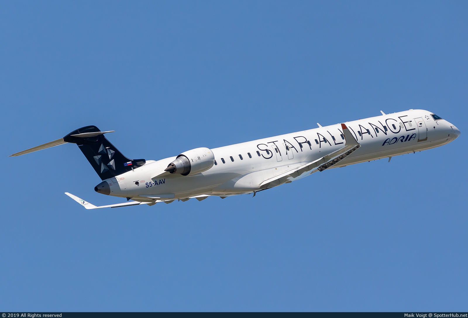 Photo of S5-AAV - Bombardier CRJ-900LR operated by Adria Airways