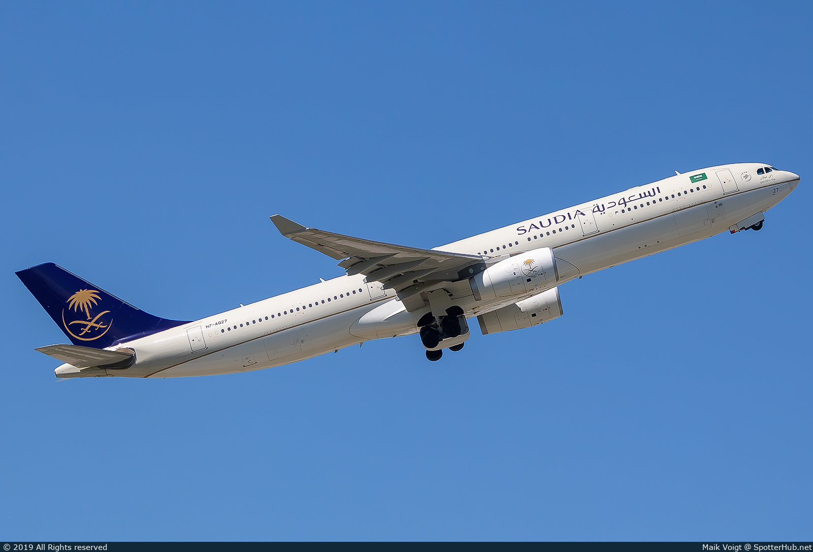 Photo of HZ-AQ27 - Airbus A330-343 operated by Saudia