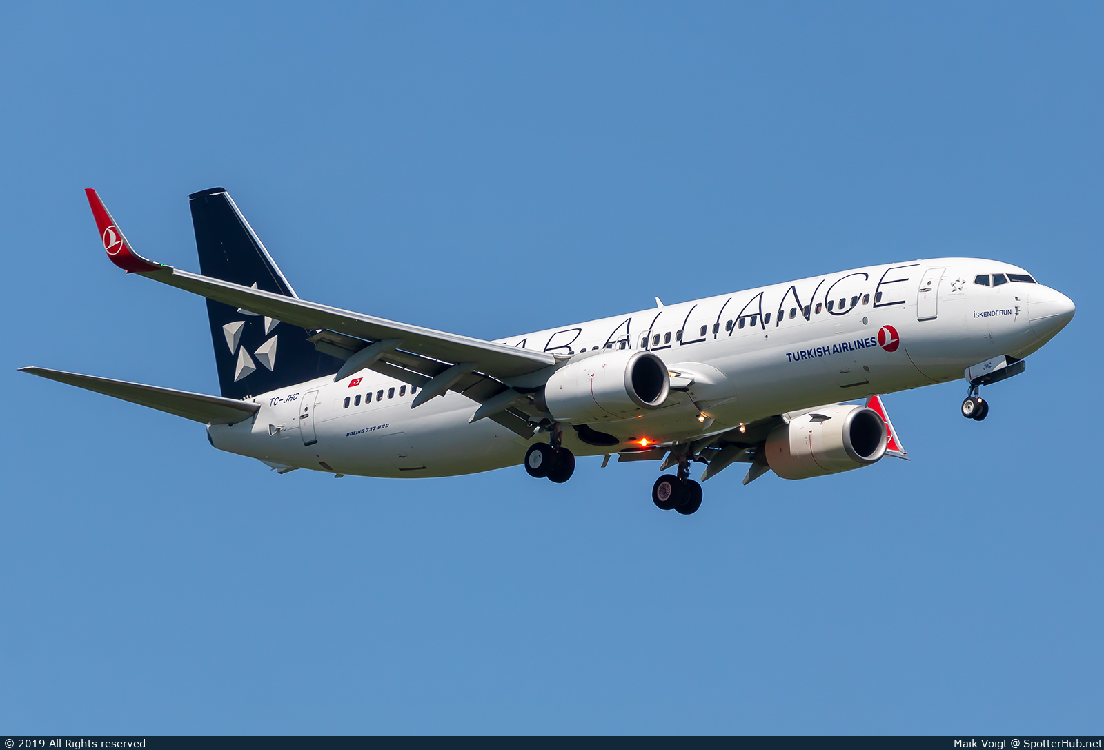 Photo of TC-JHC - Boeing 737-8F2 operated by Turkish Airlines