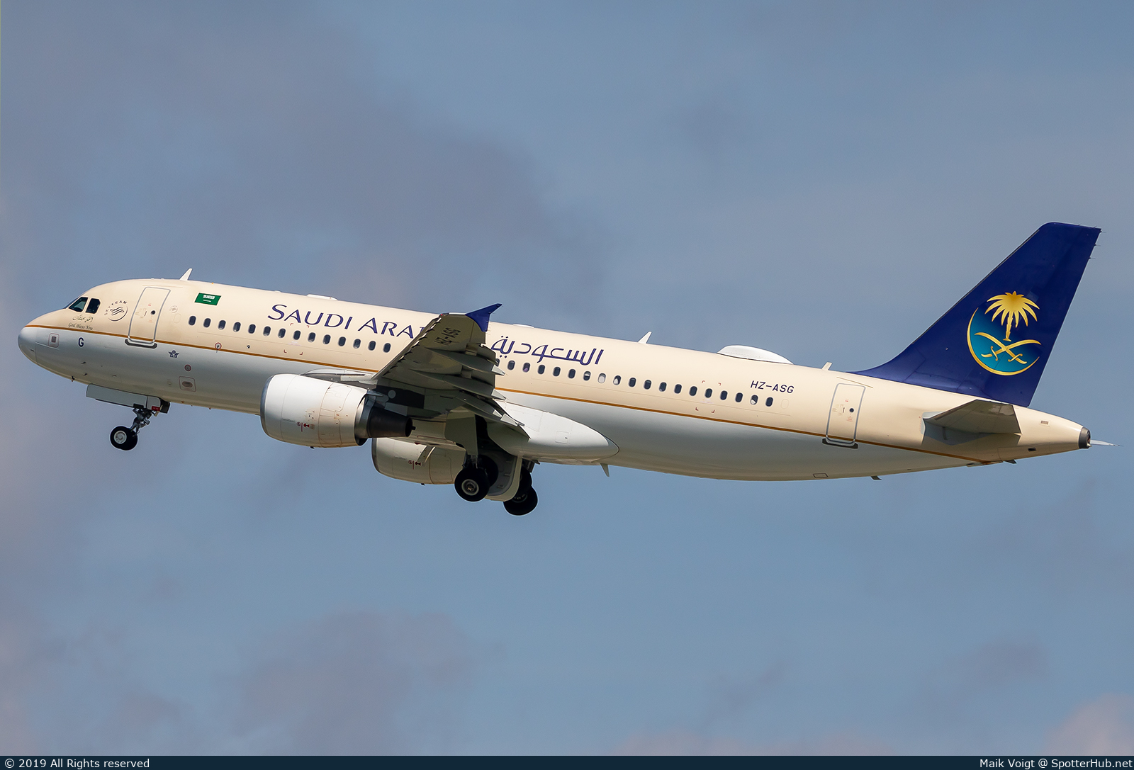 Photo of HZ-ASG - Airbus A320-214 operated by Saudi Arabian Airlines