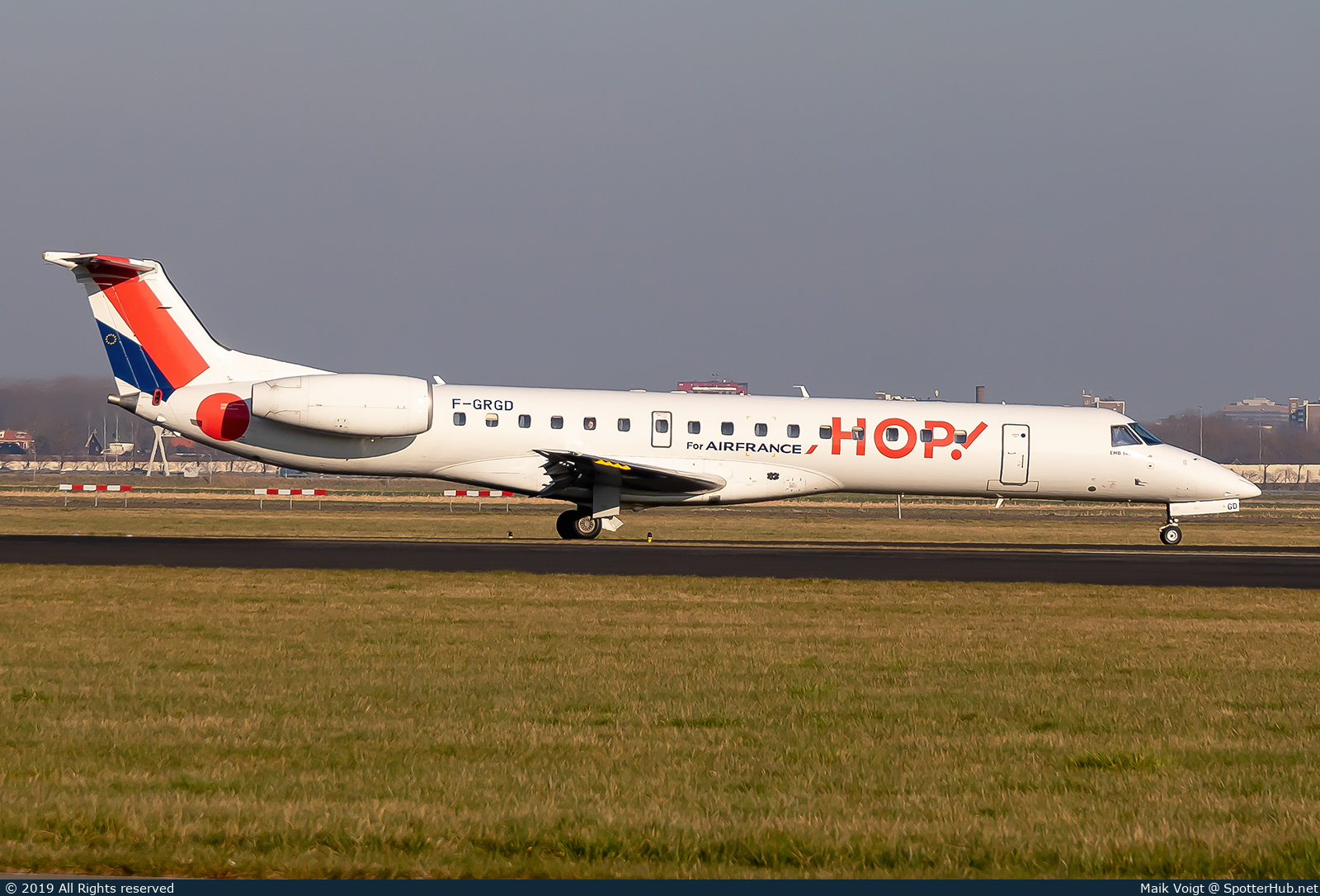 Photo of F-GRGD - Embraer ERJ-145EP operated by Air France HOP