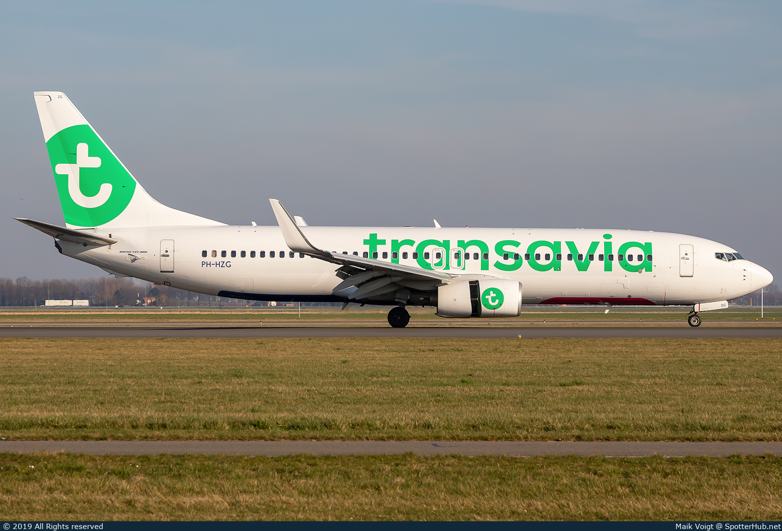 Photo of PH-HZG - Boeing 737-8K2 operated by Transavia