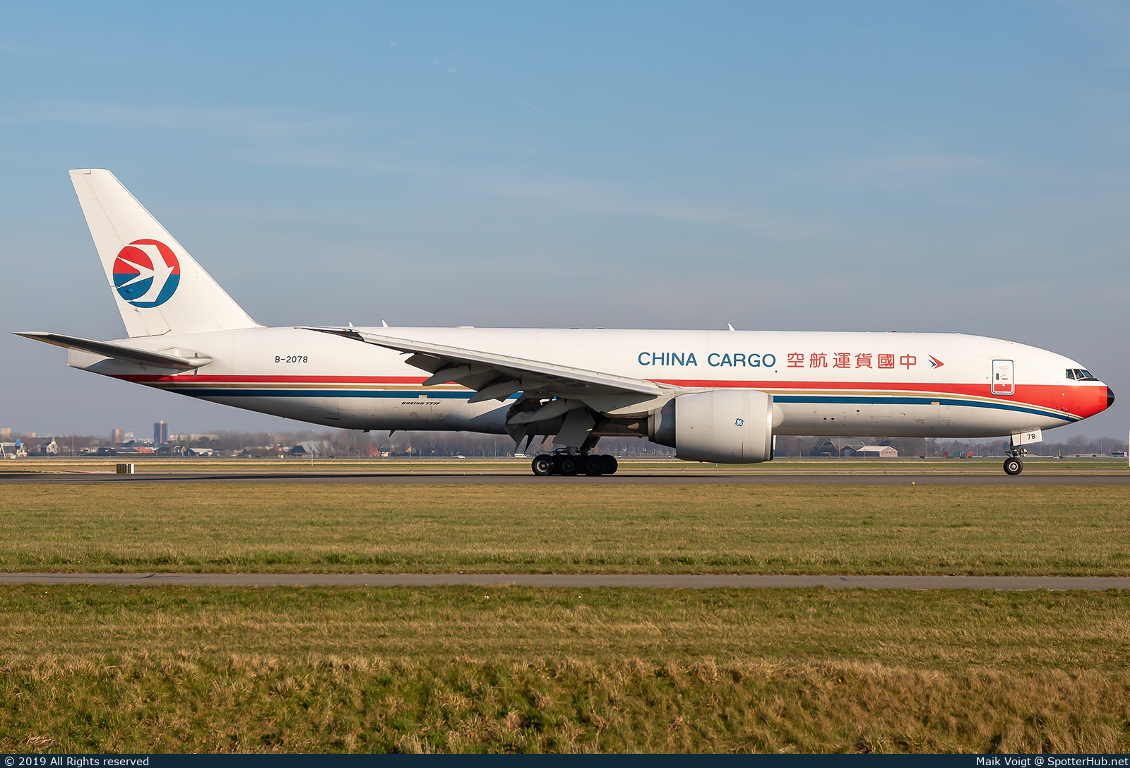 Photo of B-2078 - Boeing 777-F6N operated by China Cargo Airlines