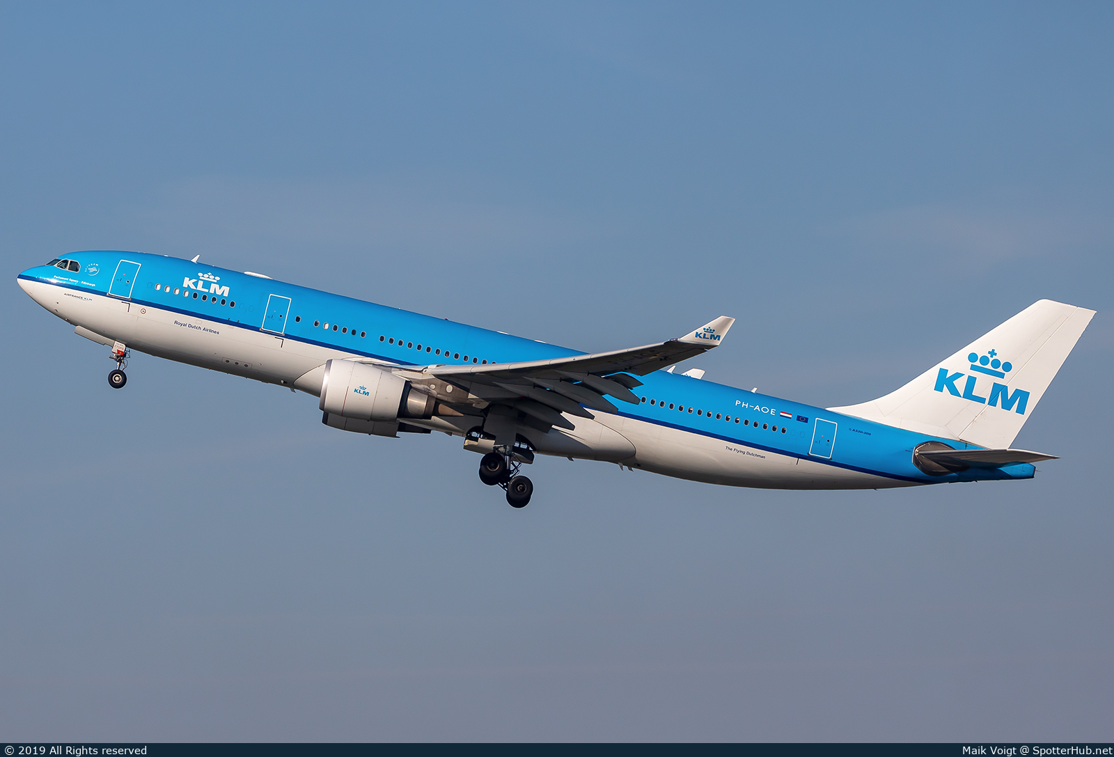 Photo of PH-AOE - Airbus A330-203 operated by KLM Royal Dutch Airlines
