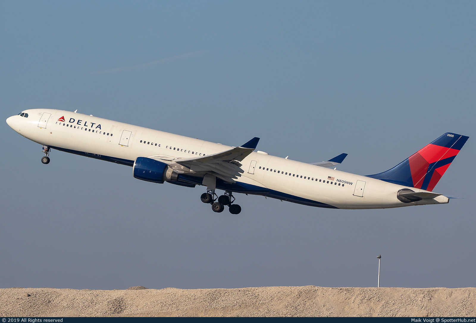 Photo of N805NW - Airbus A330-323 operated by Delta Air Lines