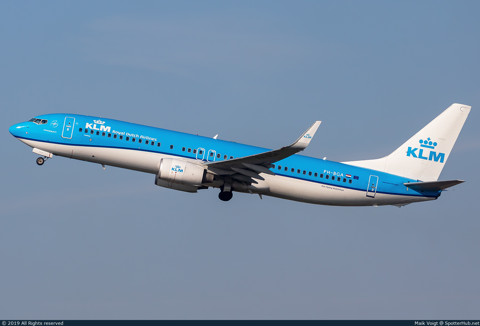 Photo of PH-BGA - Boeing 737-8K2 operated by KLM Royal Dutch Airlines
