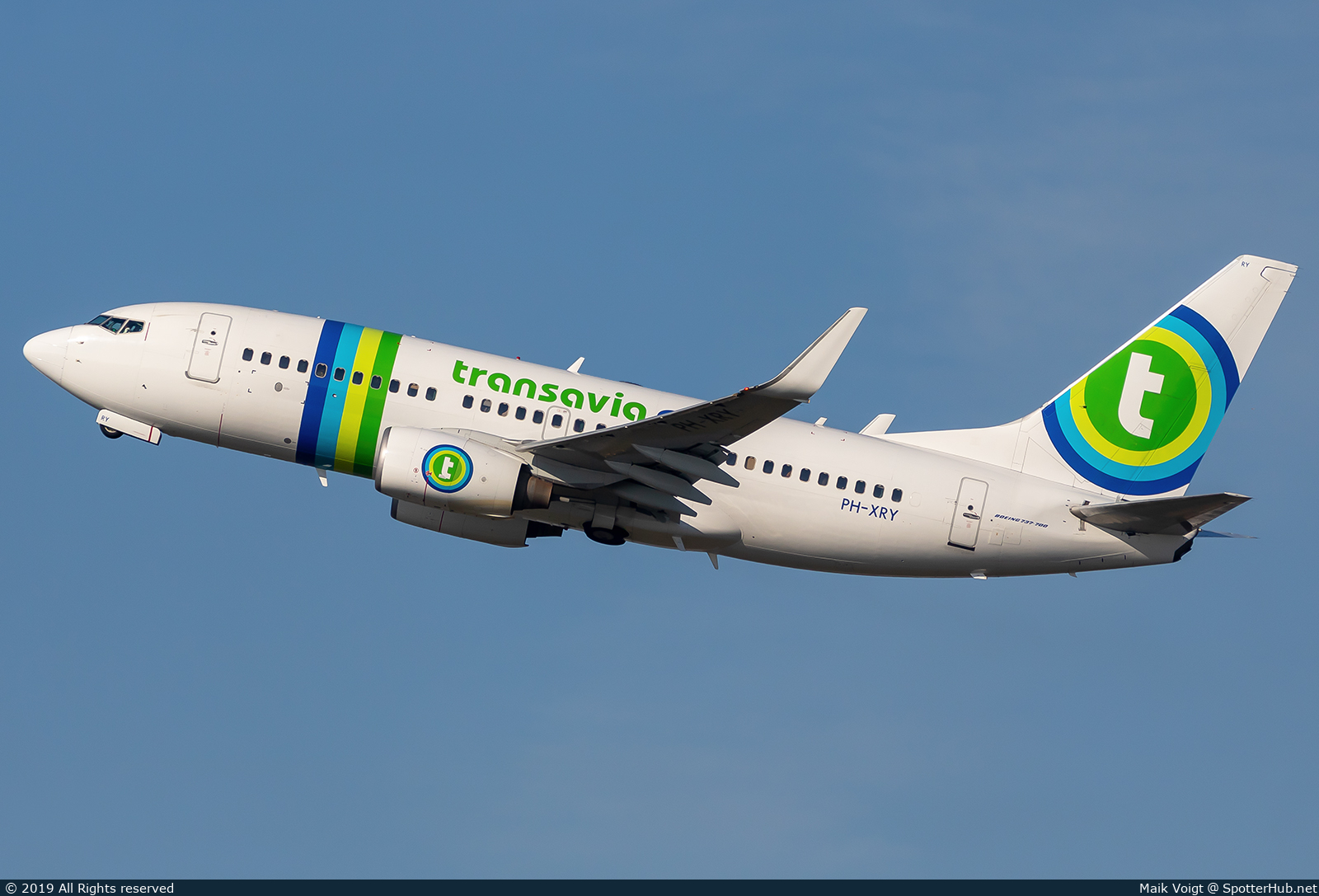 Photo of PH-XRY - Boeing 737-7K2 operated by Transavia