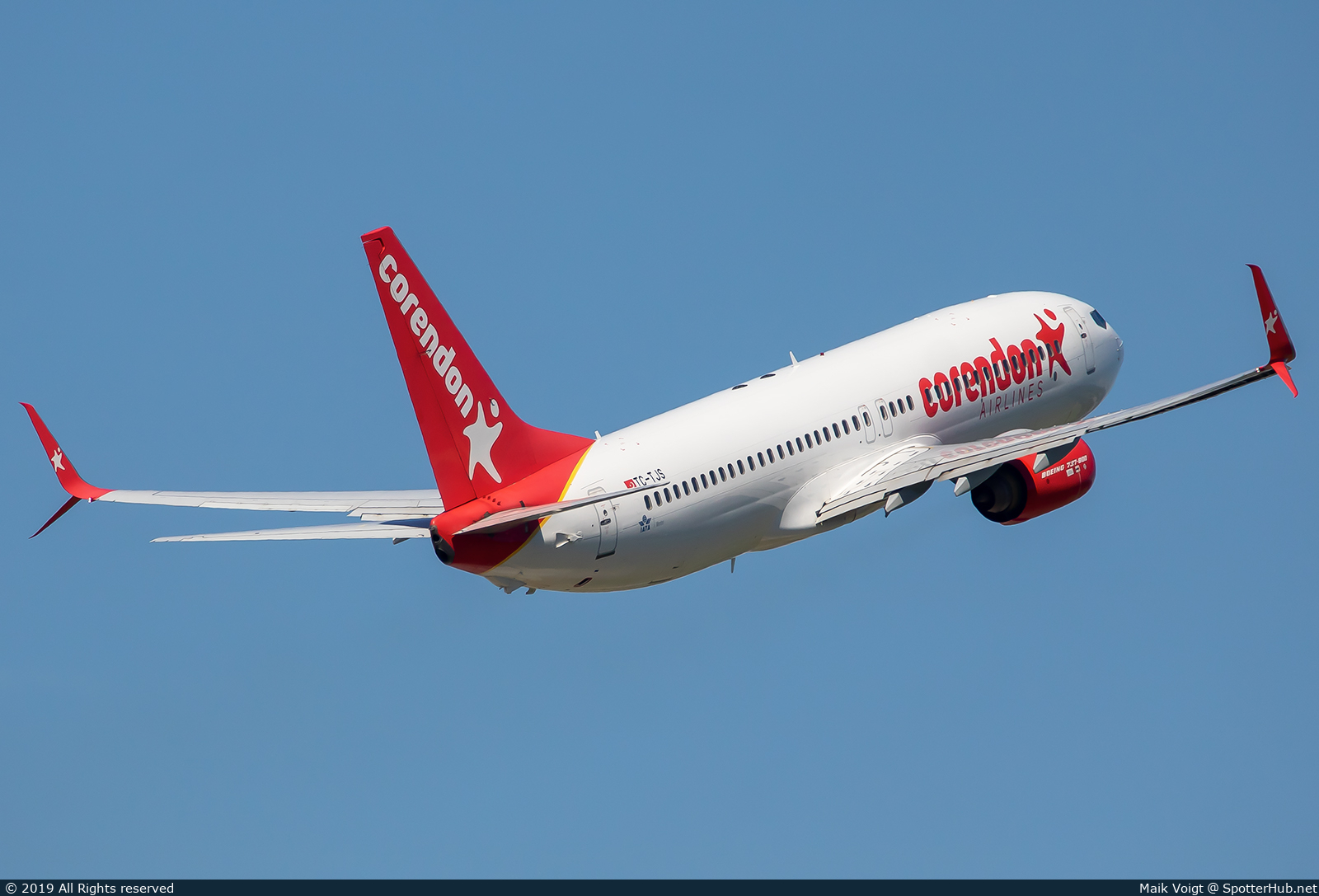 Photo of TC-TJS - Boeing 737-81B operated by Corendon Airlines