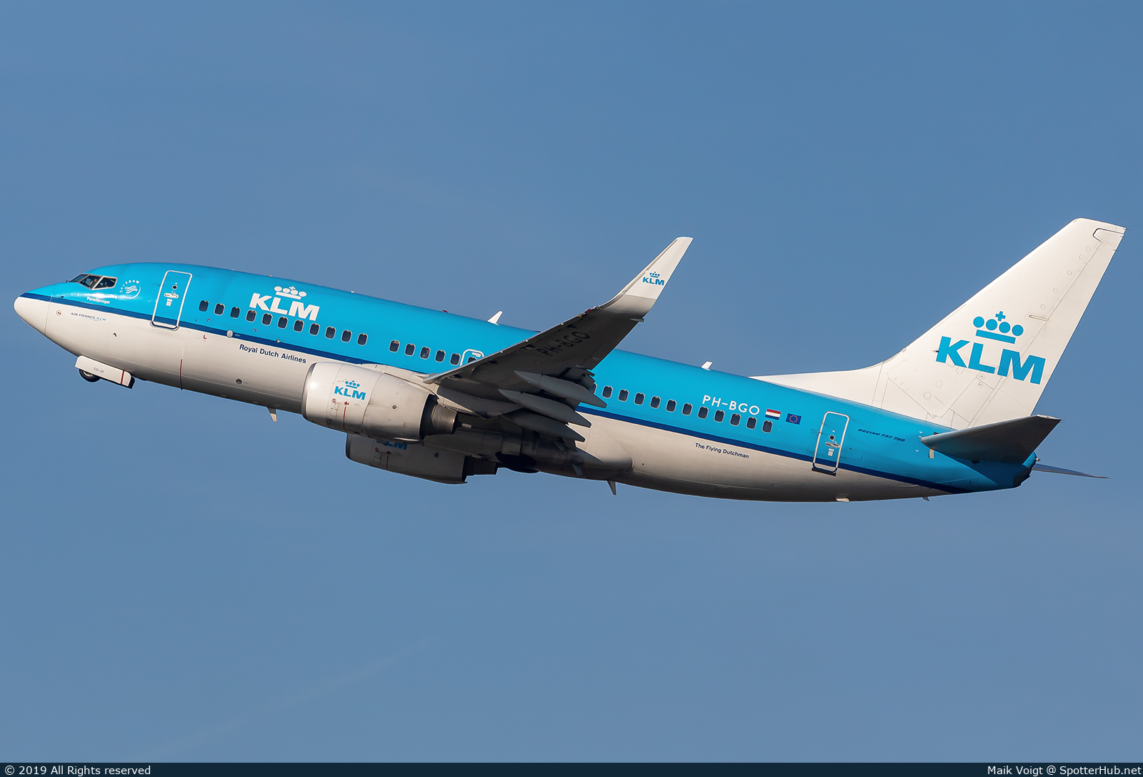 Photo of PH-BGO - Boeing 737-7K2 operated by KLM Royal Dutch Airlines