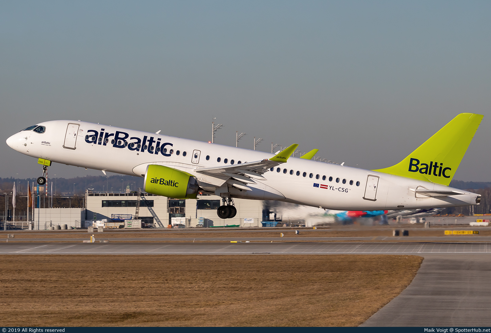 Photo of YL-CSG - Airbus A220-300 operated by airBaltic