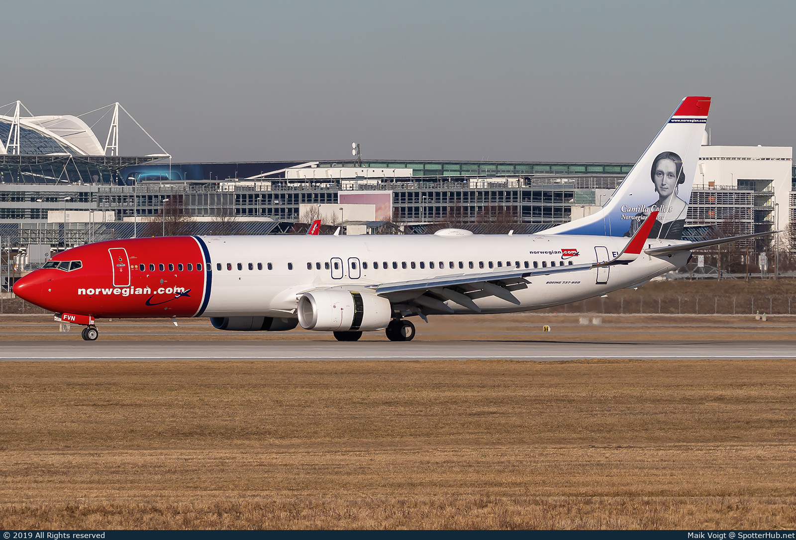 Photo of EI-FVN - Boeing 737-8JP operated by Norwegian Air International