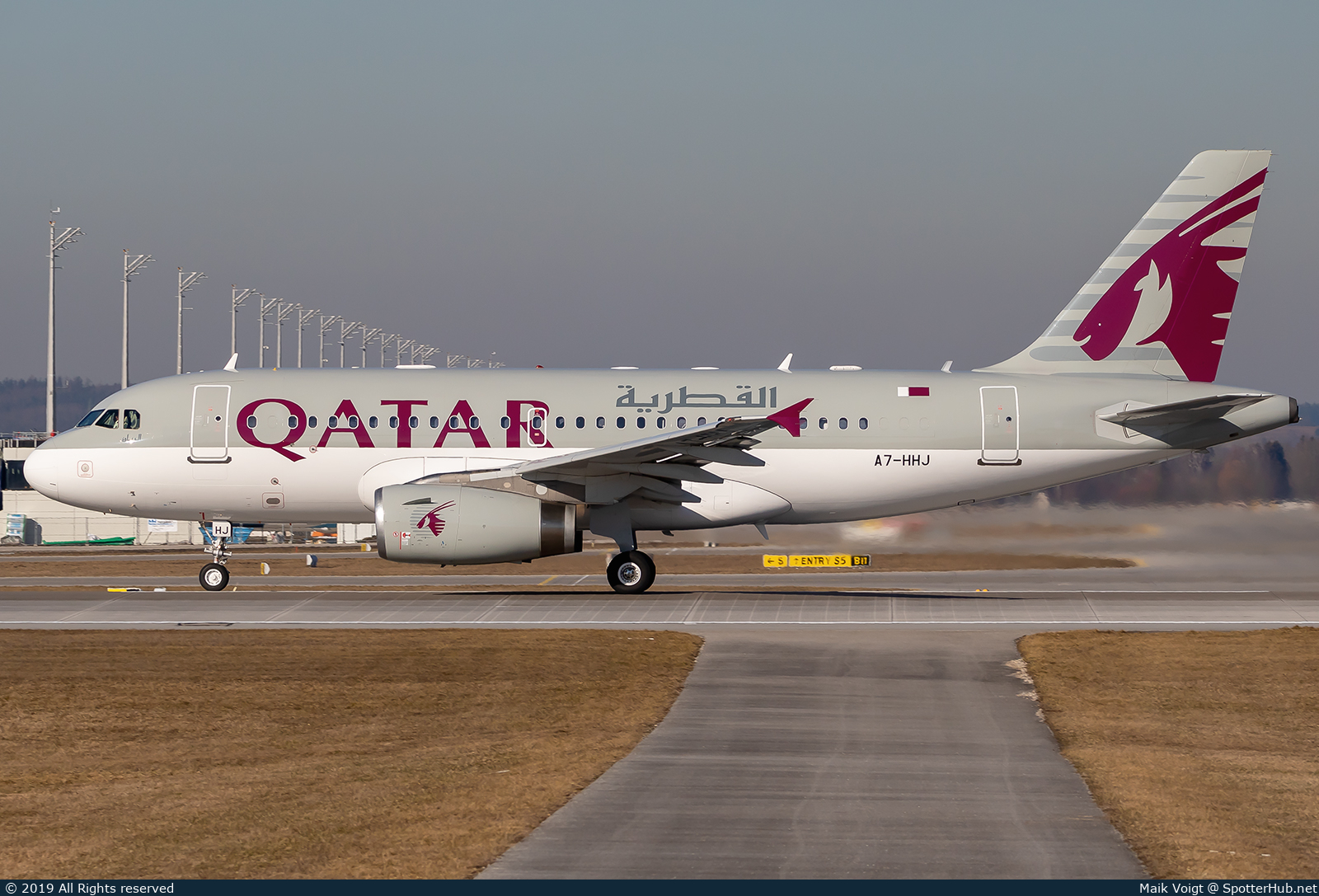 Photo of A7-HHJ - Airbus A319-133(CJ) operated by Qatar Amiri Flight
