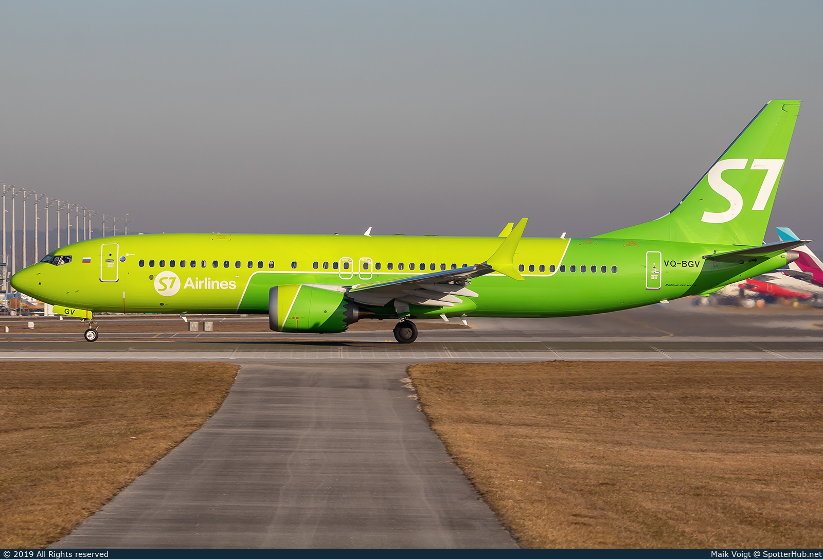 Photo of VQ-BGV - Boeing 737 MAX 8 operated by S7 Airlines