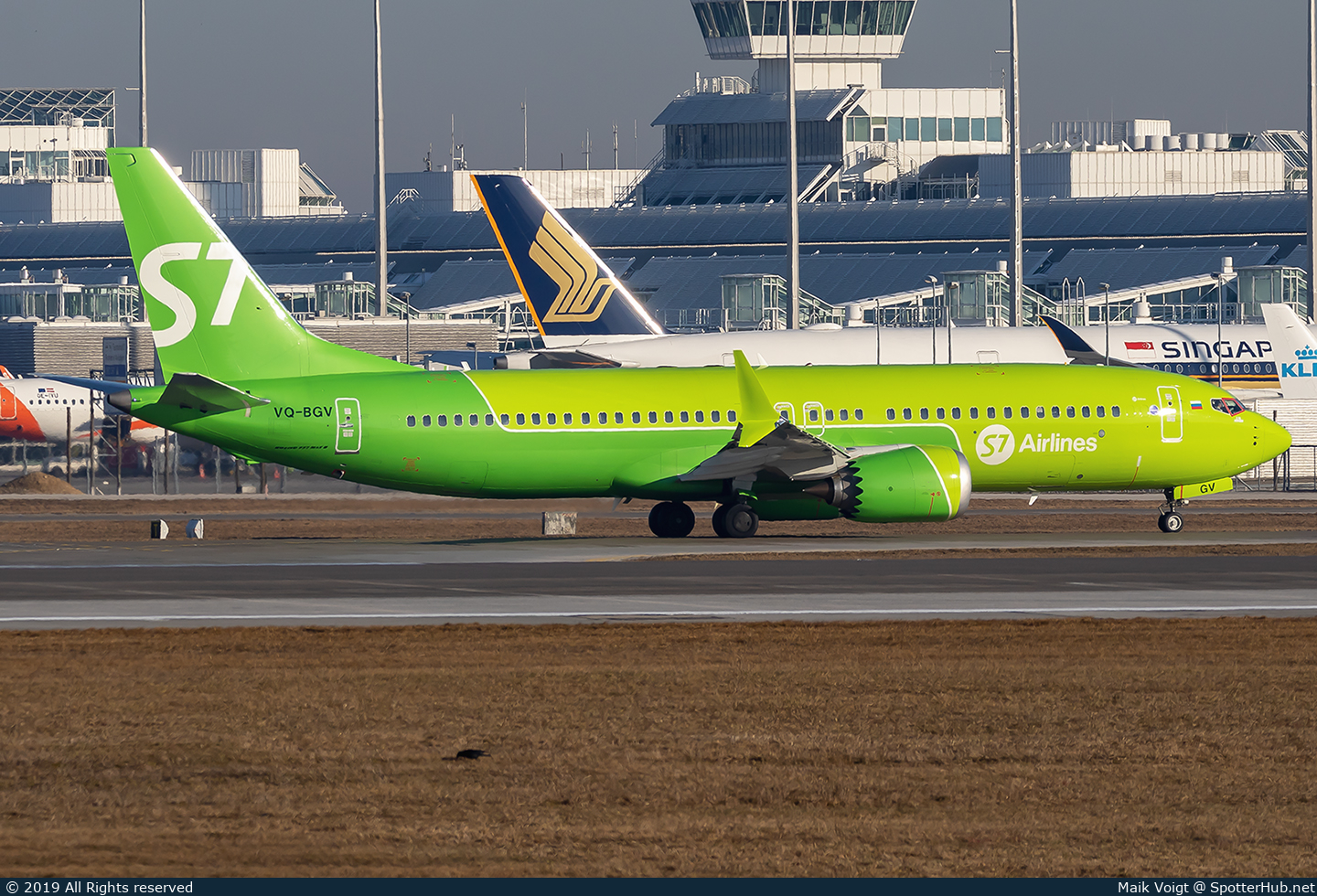 Photo of VQ-BGV - Boeing 737 MAX 8 operated by S7 Airlines