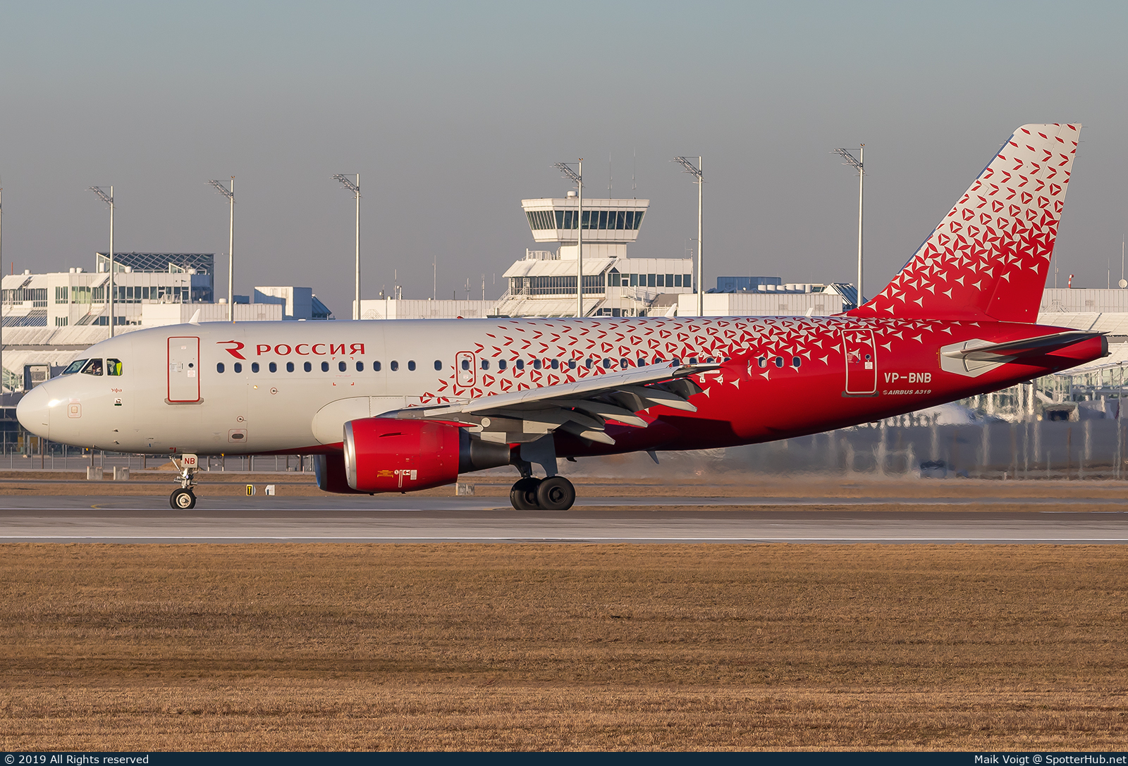 Photo of VP-BNB - Airbus A319-111 operated by Rossiya Airlines