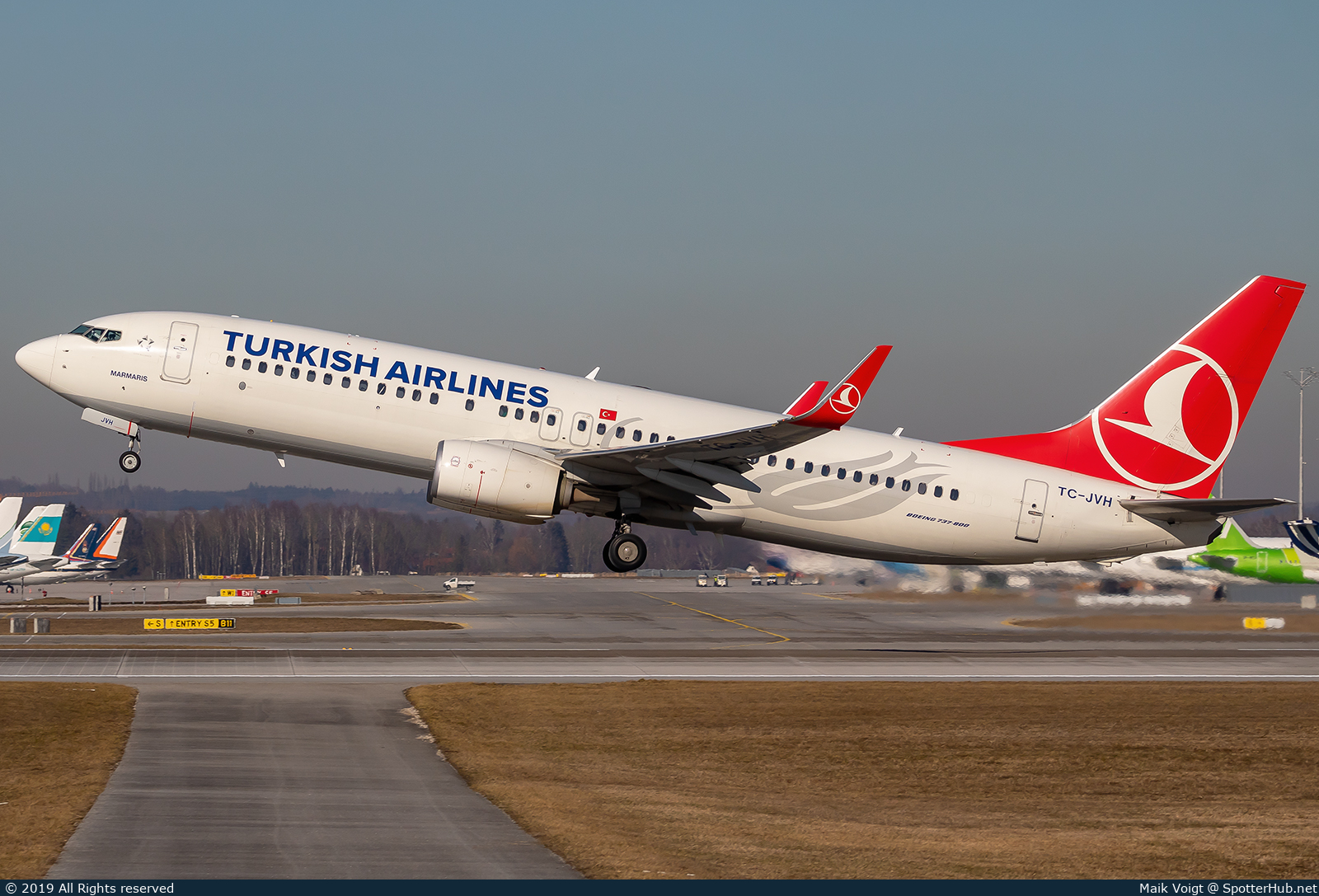 Photo of TC-JVH - Boeing 737-8F2 operated by Turkish Airlines