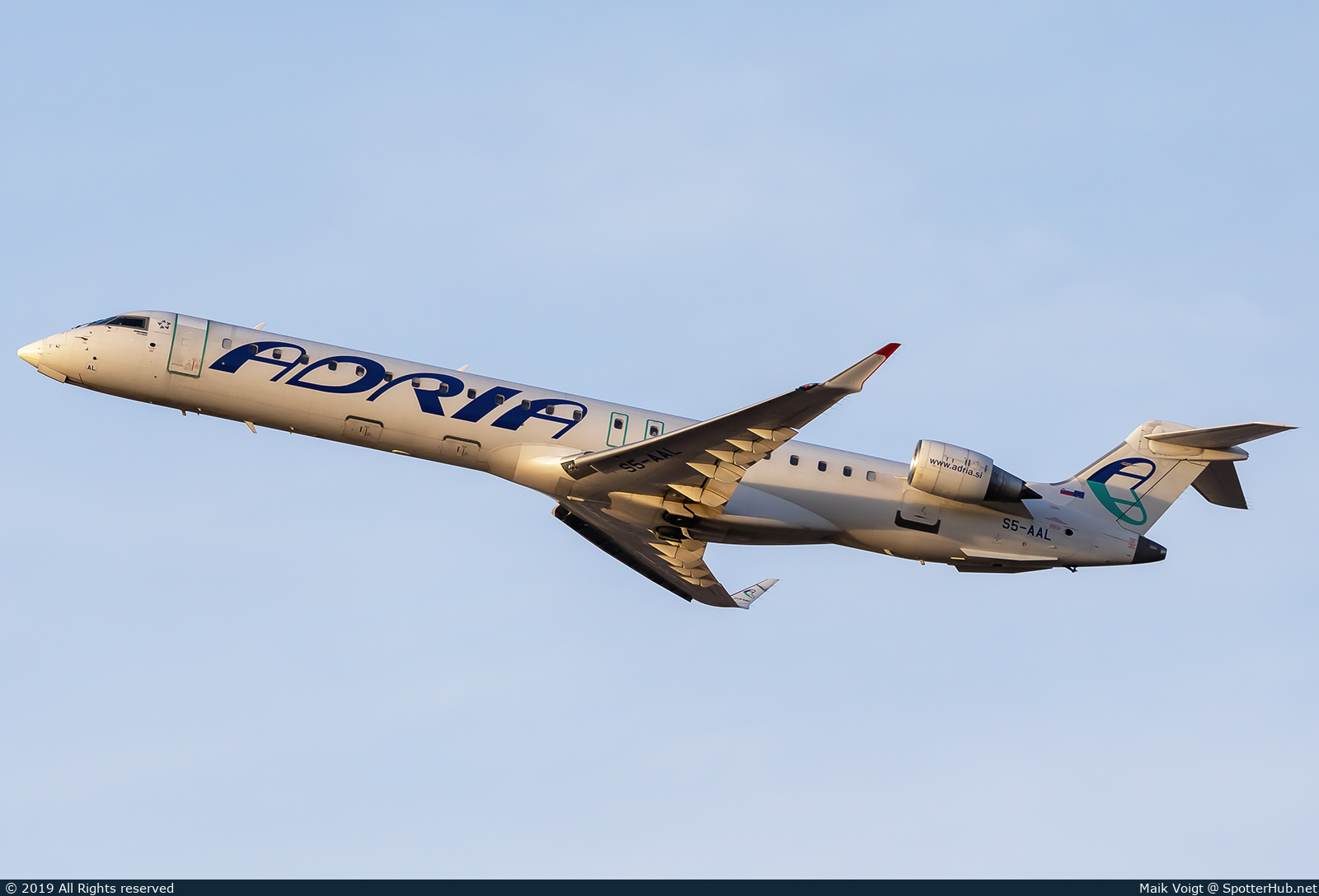 Photo of S5-AAL - Bombardier CRJ-900LR operated by Adria Airways