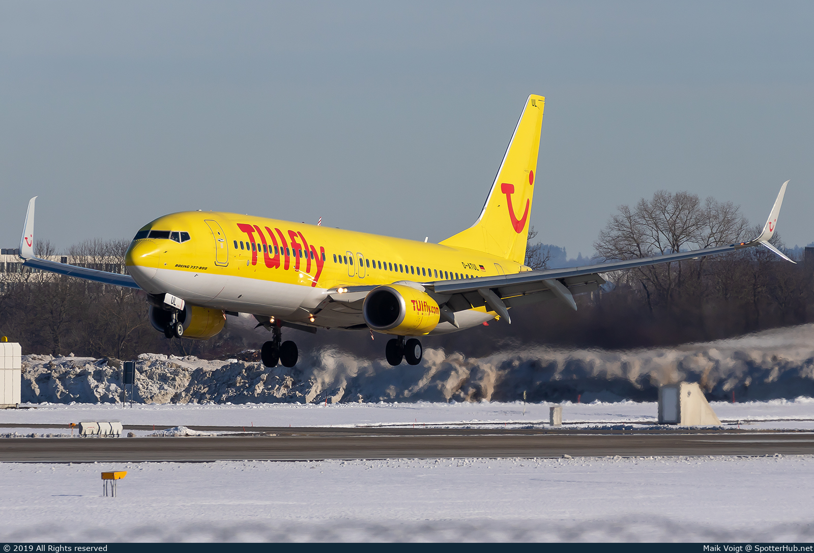Photo of D-ATUL - Boeing 737-8K5 operated by TUIfly