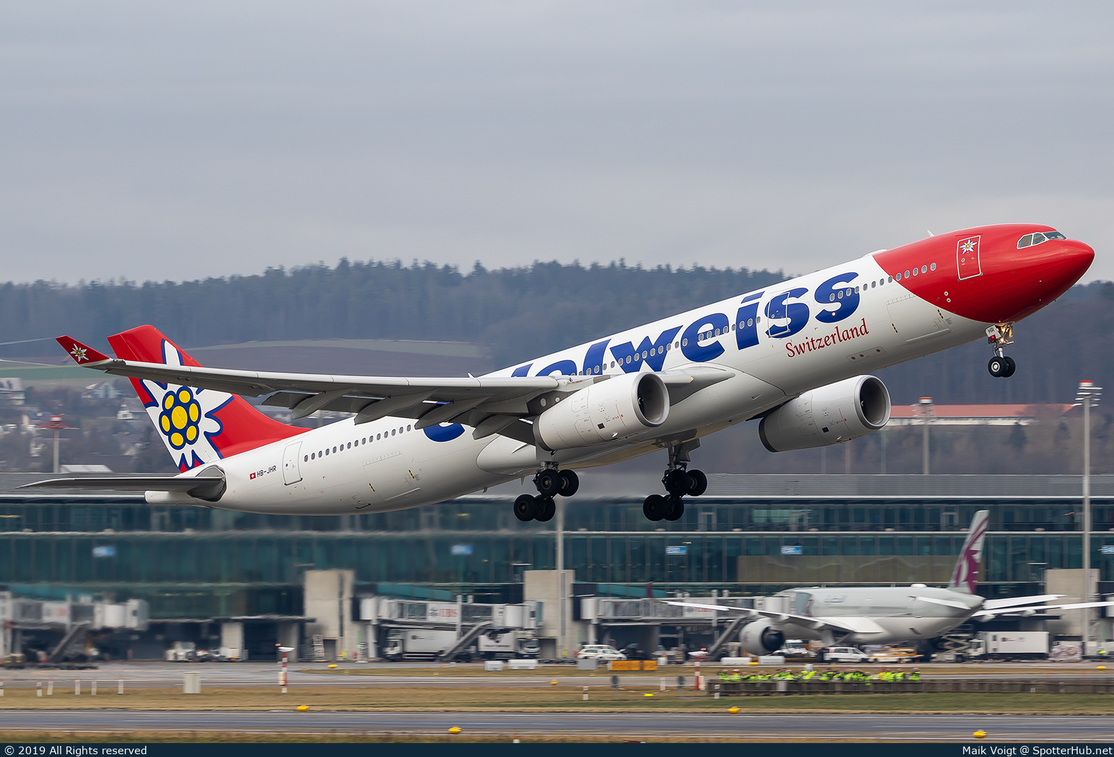 Photo of HB-JHR - Airbus A330-343 operated by Edelweiss Air