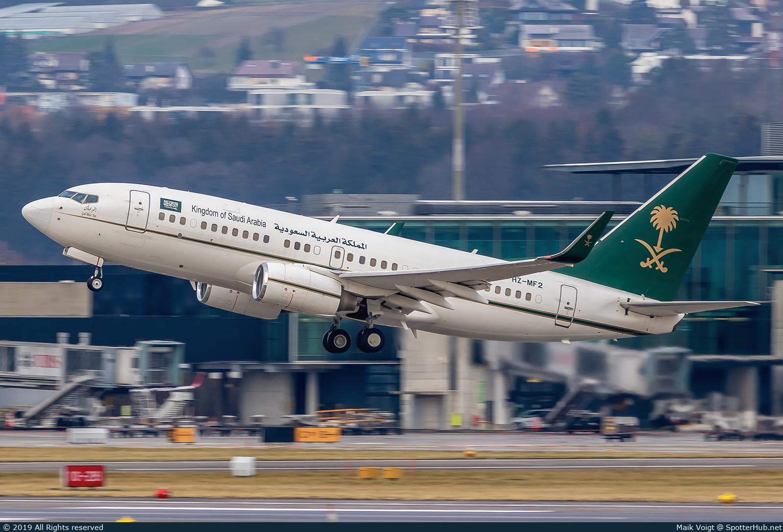 Photo of HZ-MF2 - Boeing 737-7AJ(BBJ) operated by Saudi Ministry of Finance and Economy