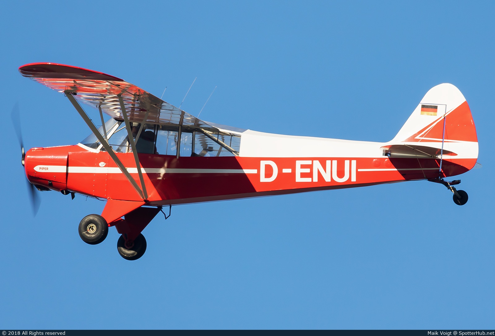 Photo of D-ENUI - Piper PA-18-95 Super Cub operated by Private