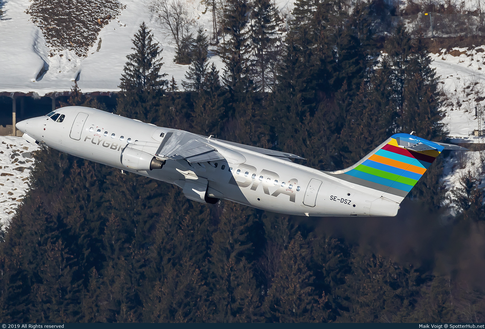 Photo of SE-DSZ - British Aerospace Avro RJ100 operated by Braathens Regional Airways